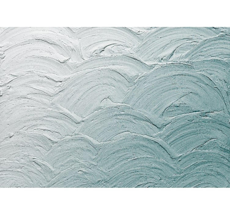 Texture wall mural textured wave design - TenStickers