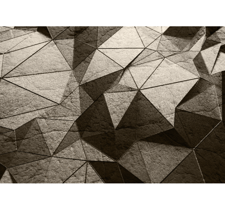 Texture wall mural geometric design concept - TenStickers