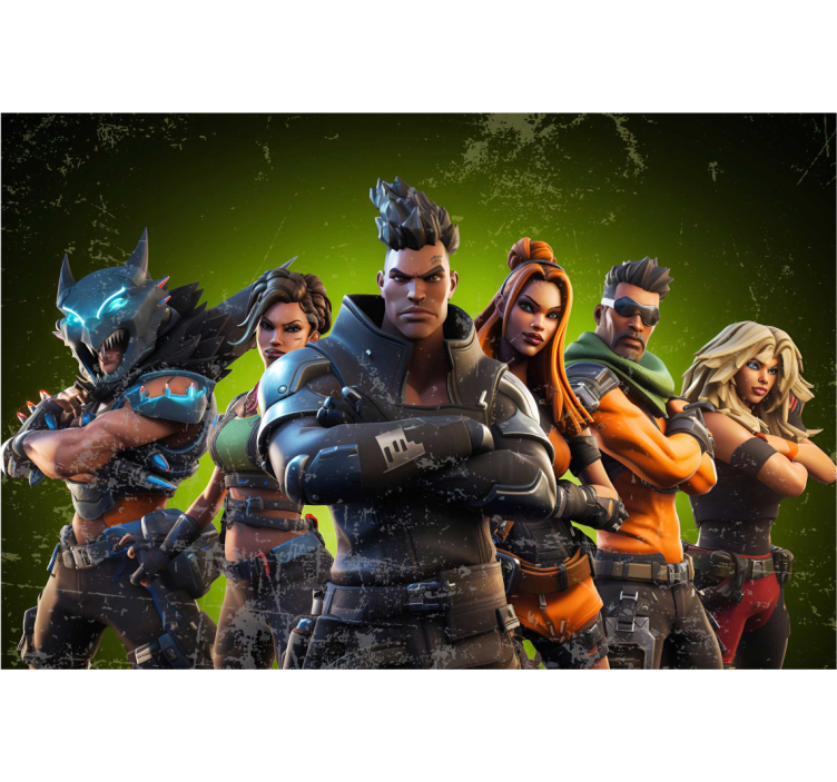 epic characters Teenage wall murals - TenStickers