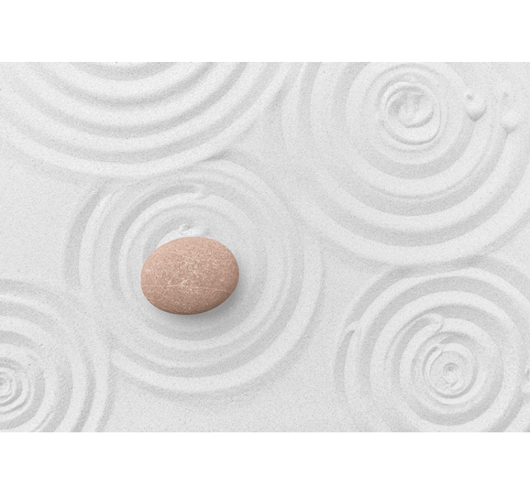 Abstract Swirl Pattern zen wall mural - TenStickers