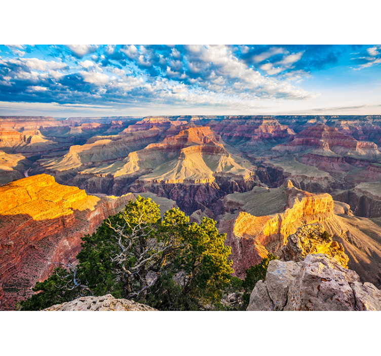 Grand Canyon blue sky wall mural - TenStickers