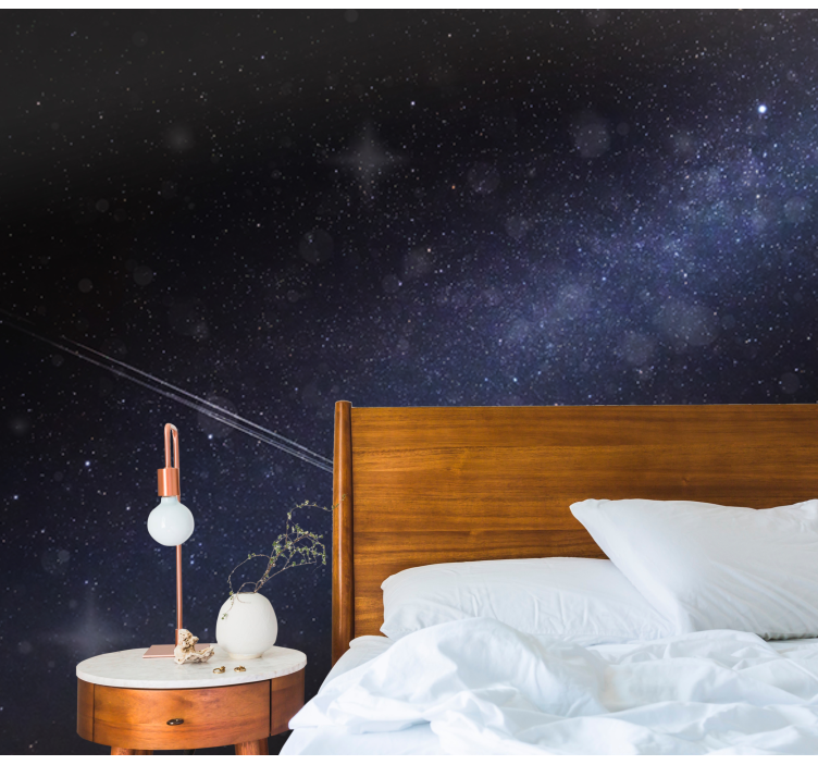 Celestial Evening Sky space wall mural - TenStickers