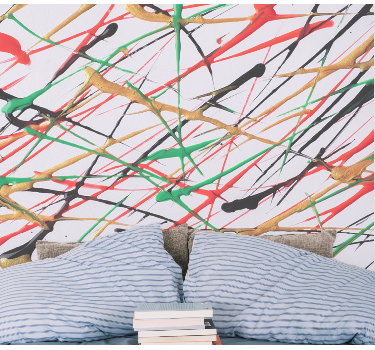 Splash textured tone Abstract Wall Murals - TenStickers