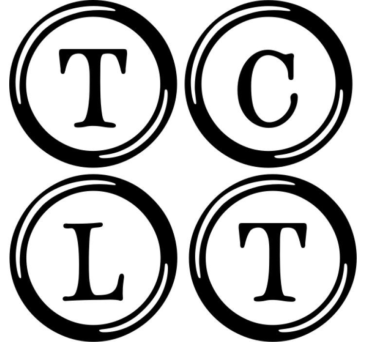 Typewriter letters personalised coasters - TenStickers