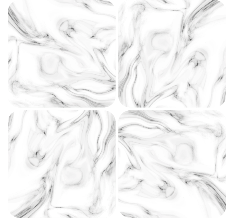 Texture coasters marble swirl design - TenStickers