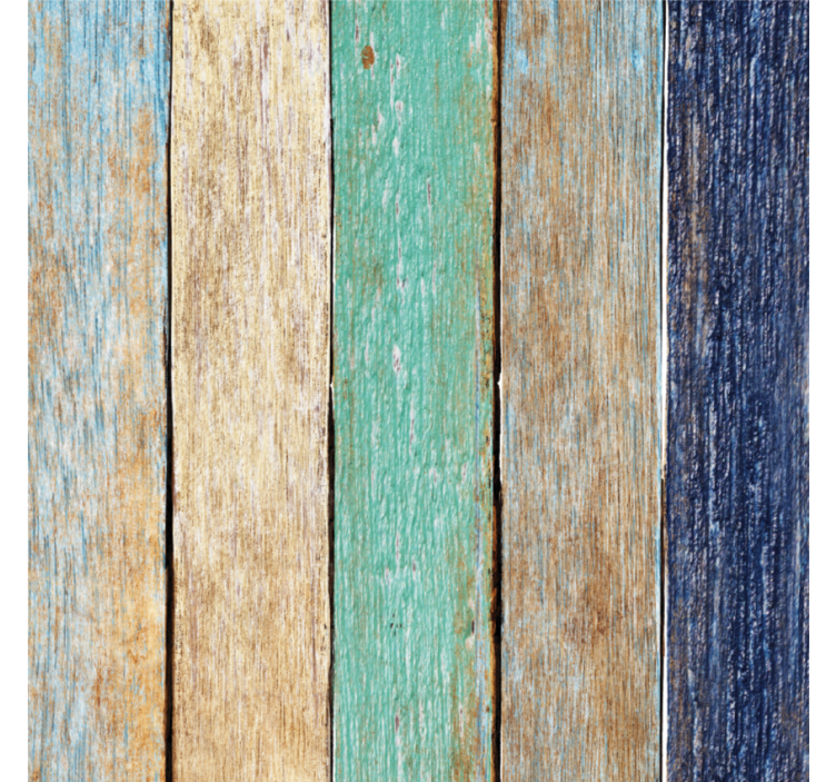 Texture coasters weathered wood planks - TenStickers