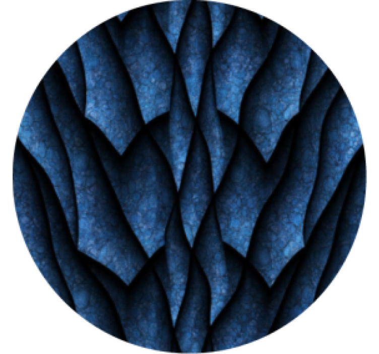 Texture coasters with textured wave pattern - TenStickers