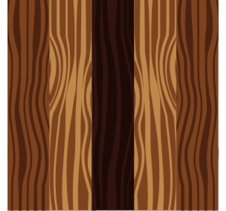 Texture coasters natural wood grain design - TenStickers