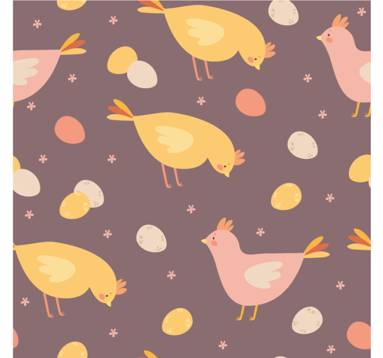Wedding coasters charming birds design - TenStickers