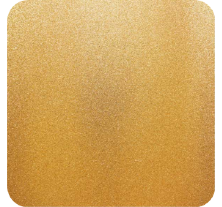 Texture coasters with shimmering golden surface - TenStickers