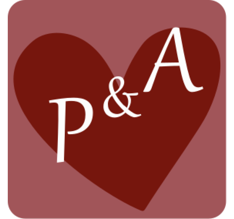 Wedding coasters personalized heart design - TenStickers