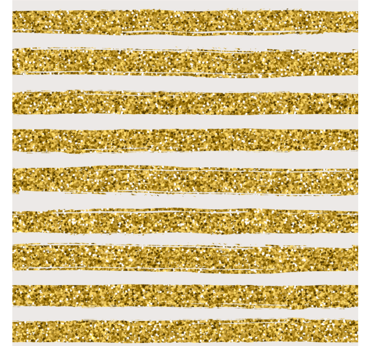 Texture coasters glitter striped design - TenStickers