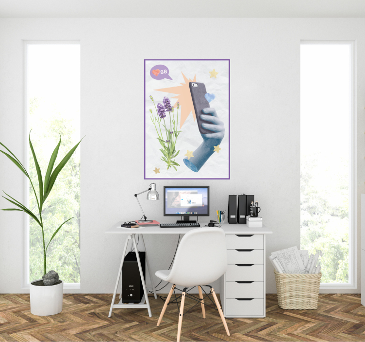 Digital life poster print - TenStickers