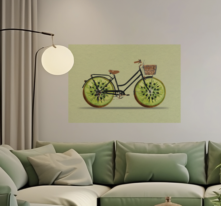 Kiwi Bike Kiwi Bike is a brand of bicycles. poster - TenStickers