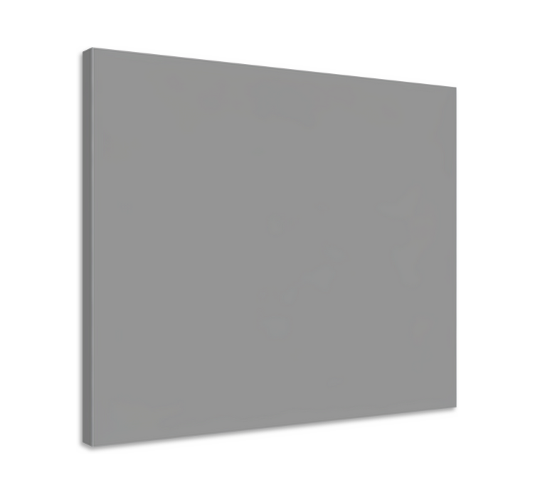 Modern canvas art in a simple grey design - TenStickers