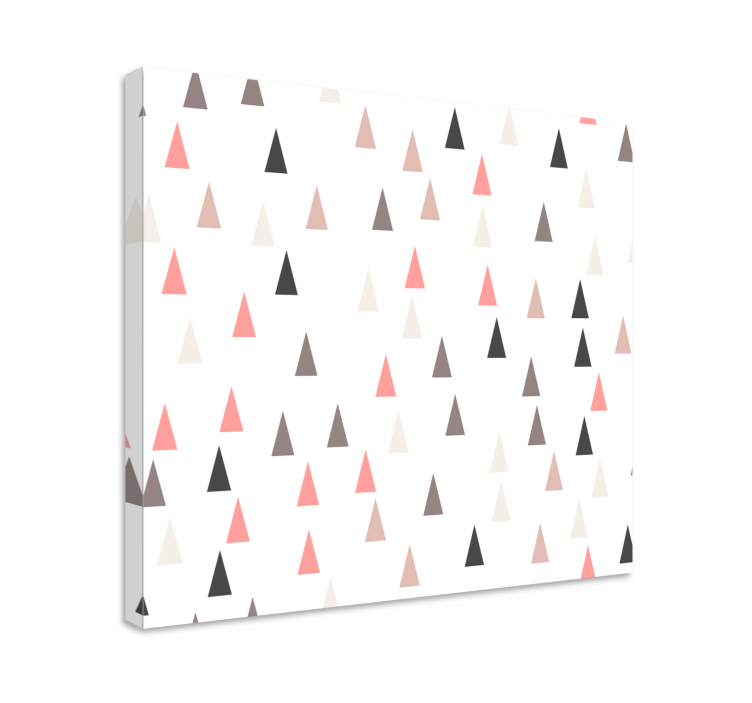 Triangle pattern nordic art prints - TenStickers