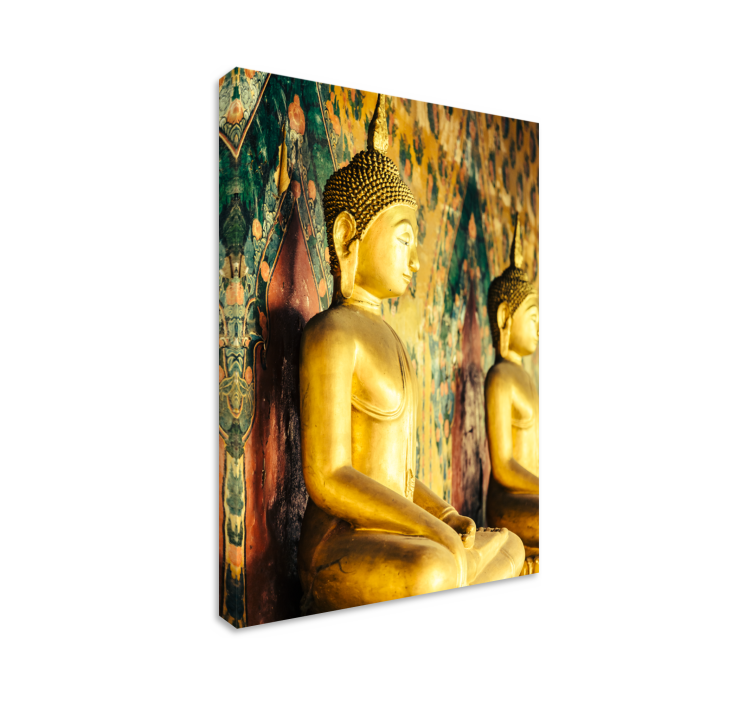 budas perfil buddha wall art - TenStickers