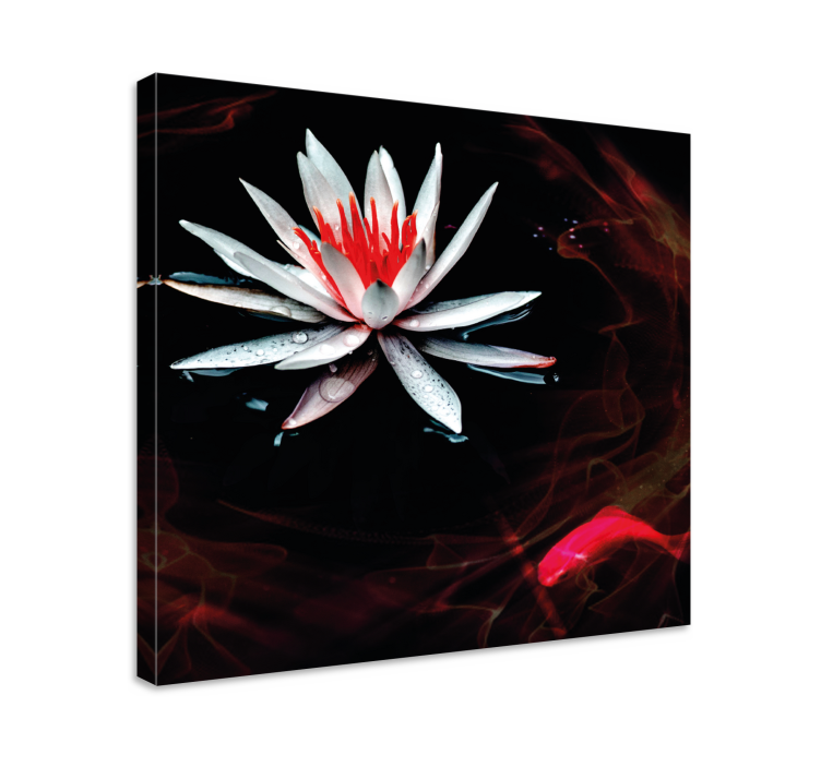 Zen style canvas wall art - TenStickers