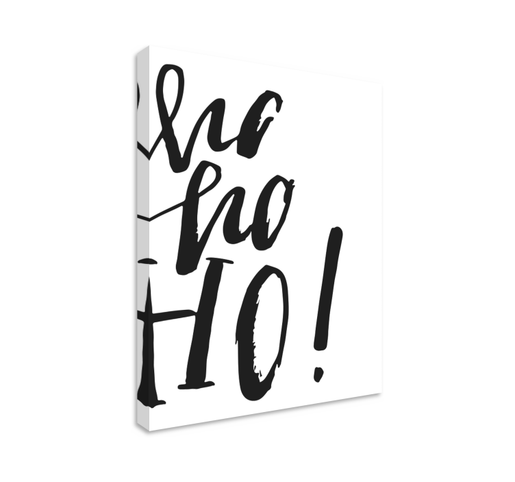 Quote canvas festive phrase showcase - TenStickers