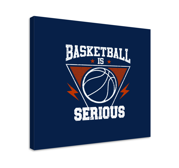 Sports canvas art basketball matters - TenStickers