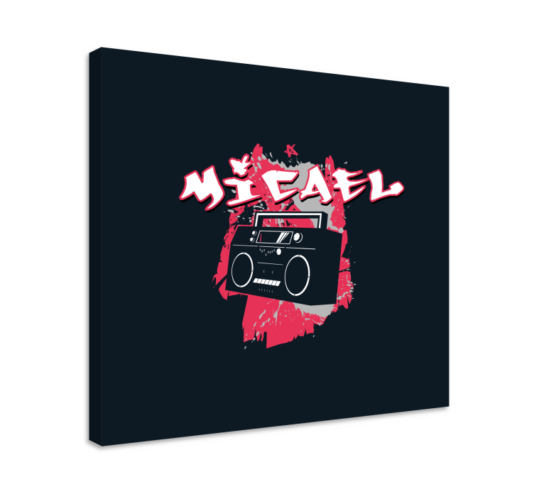 Modern canvas art urban sound aesthetic - TenStickers