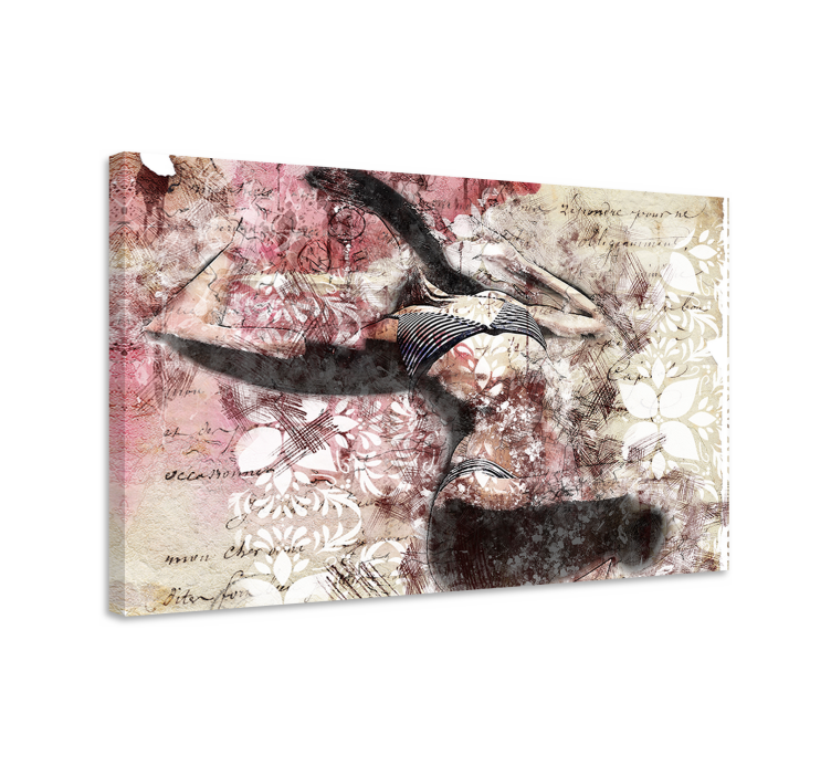 Body details collage bedroom wall prints - TenStickers