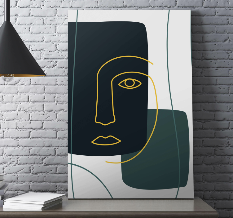 Abstract office wall prints - TenStickers