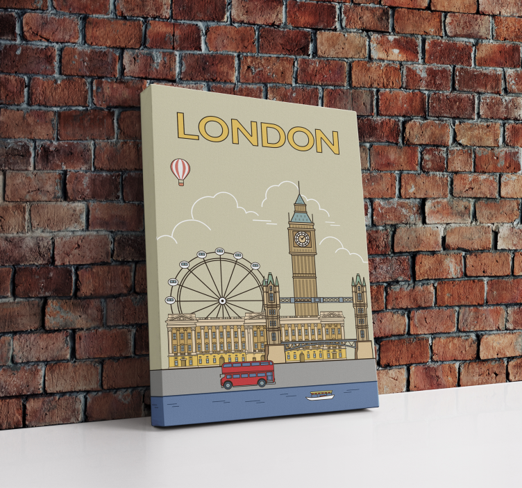 London cityscape wall art - TenStickers