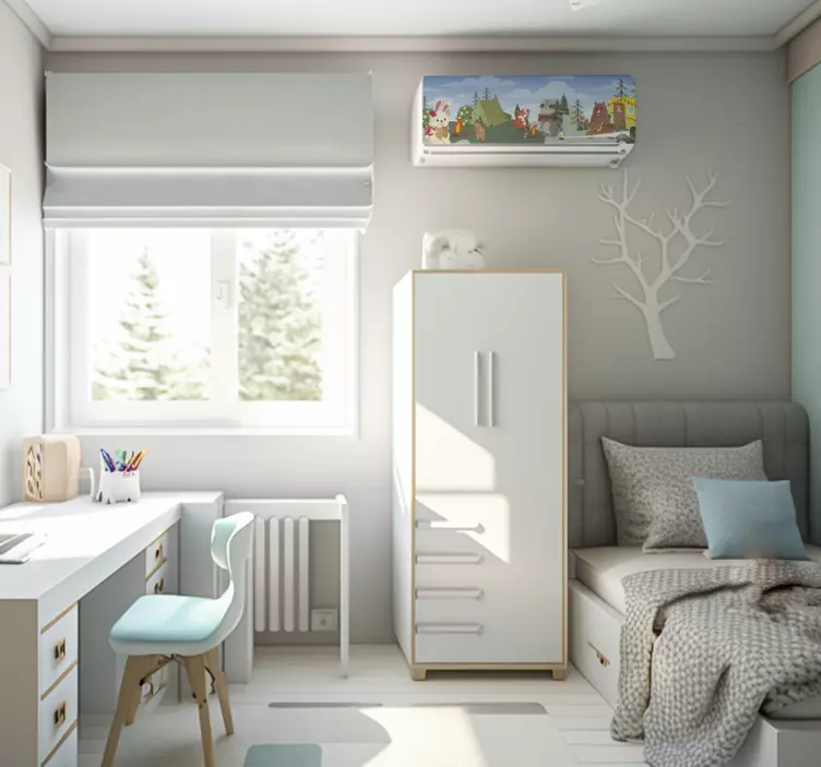 Animal CampAnimal Camp is a fun and educational camp for animal l - TenStickers