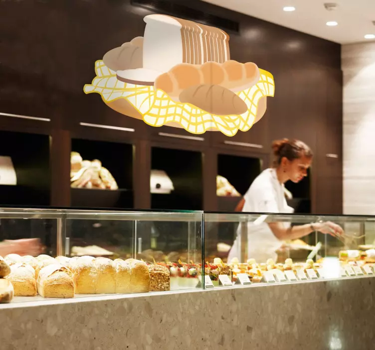 Bread Basket Sticker - TenStickers