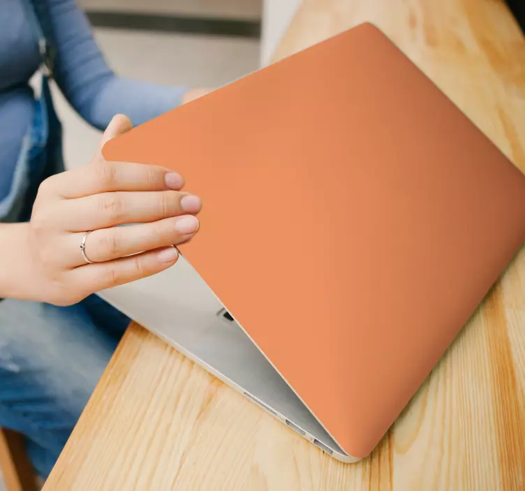 Apricot Crush Laptop skin - TenStickers