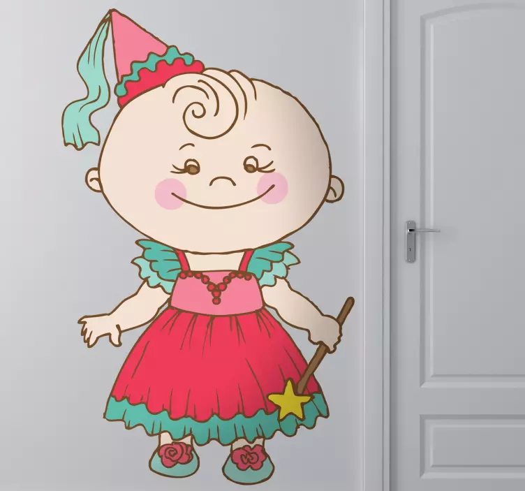 Baby Fairy Sticker - TenStickers