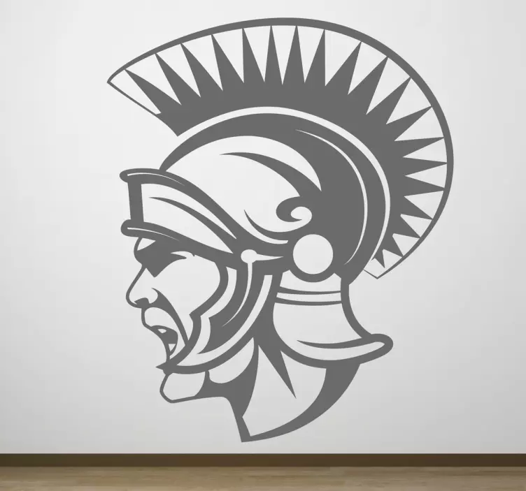 Centurion Profile Sticker - TenStickers