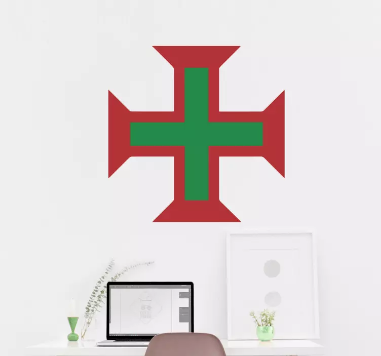 Cross of Portugal wall sticker - TenStickers