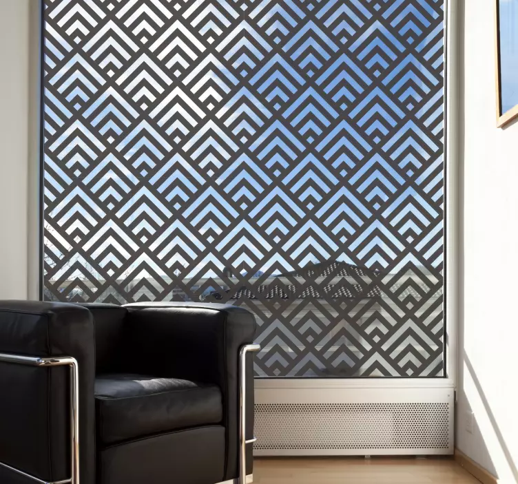 Diamonds shape window sticker - TenStickers