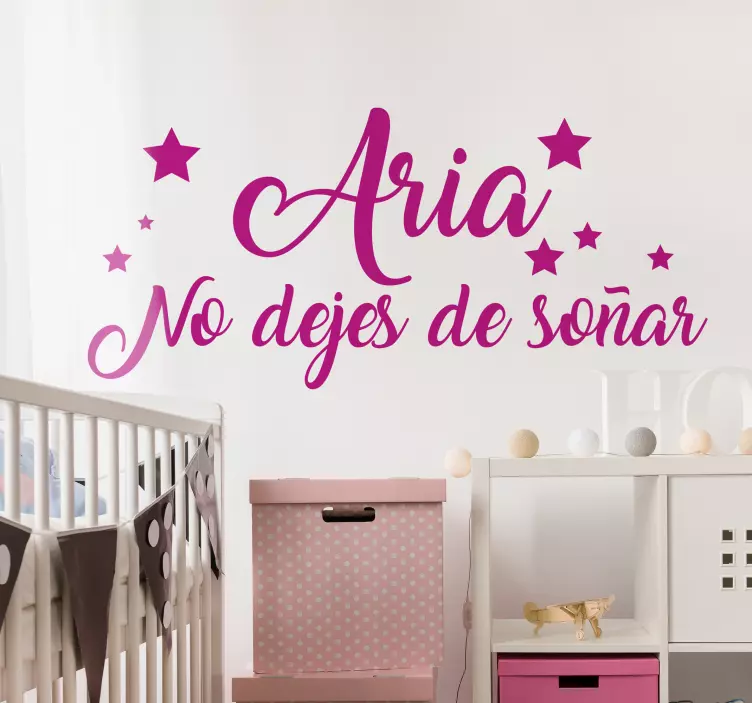 do not stop dreaming motivational wall sticker - TenStickers