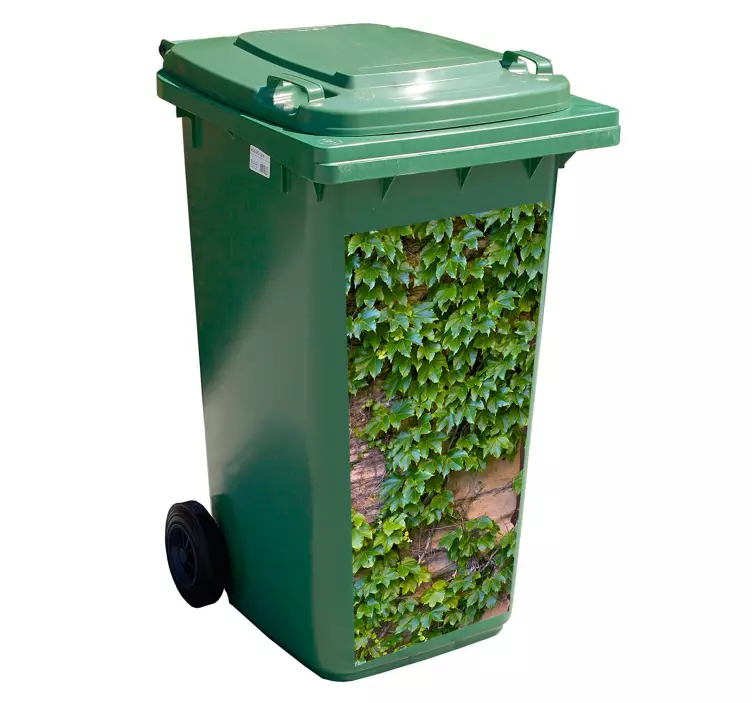 Dustbin iconic vinyl stikcer - TenStickers