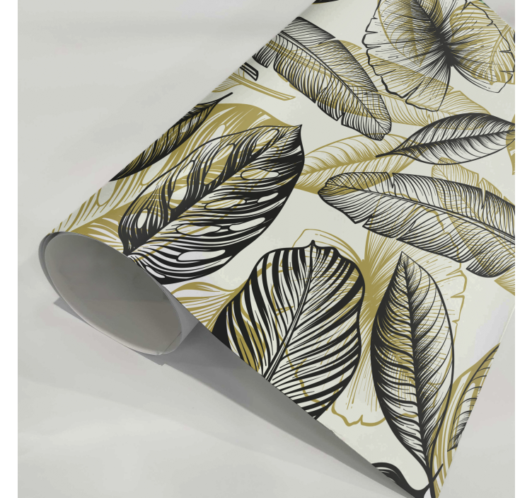 Elegant Tropical Plants furniture decal  3600 - TenStickers