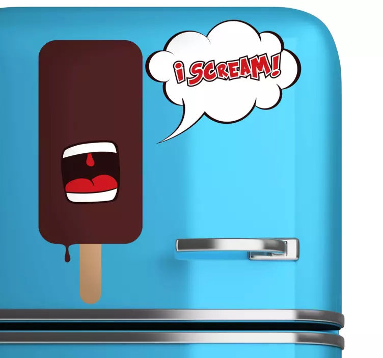 Ice Scream Decal Stickers - TenStickers