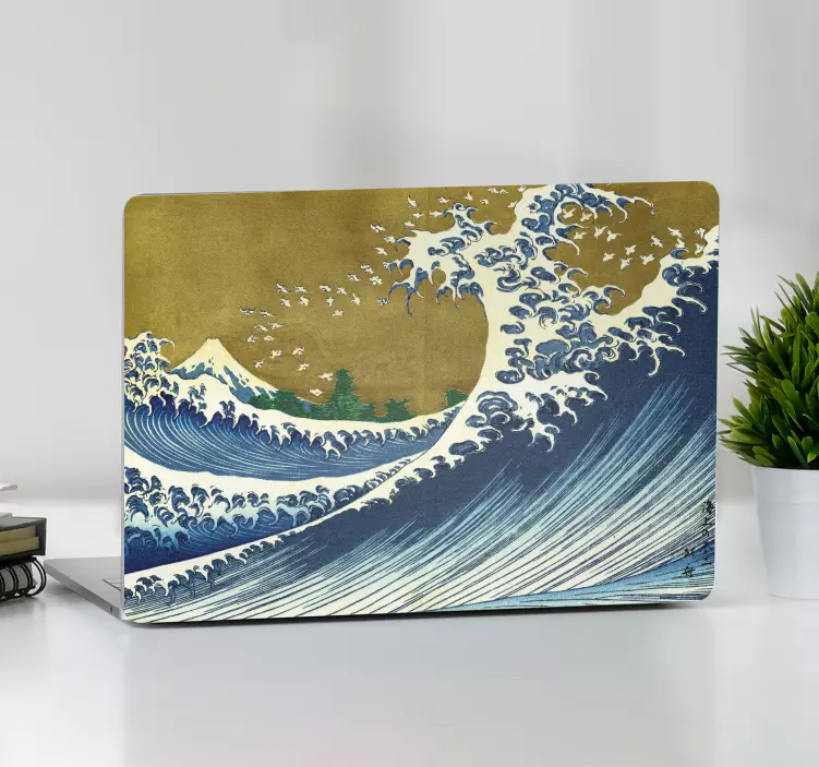 Kaijo no Fuji laptop skins - TenStickers