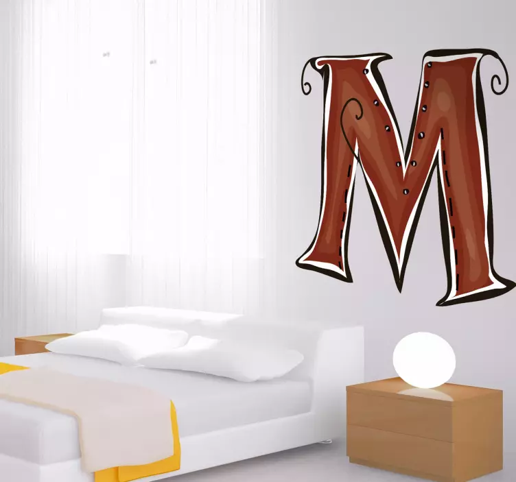 Letter M Sticker - TenStickers