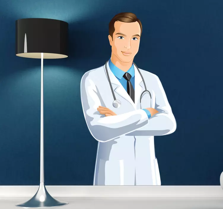 Medical Doctor Wall Sticker - TenStickers