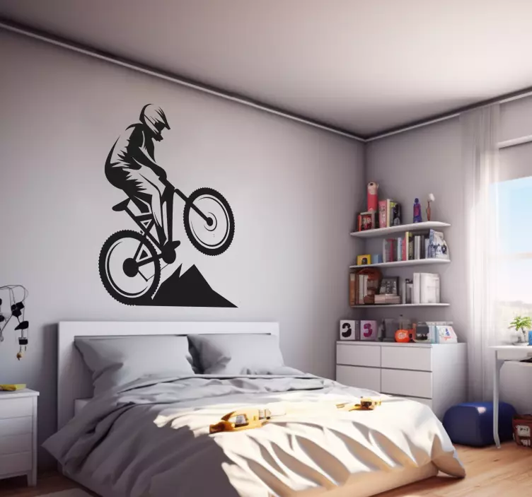 mountain bike  teenage wall decals - TenStickers