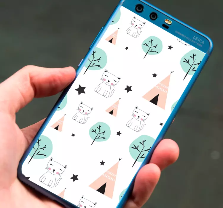 Nordic style (huawei) decal - TenStickers