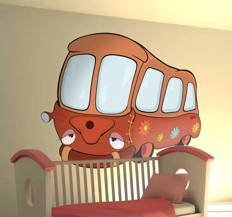 School Bus Sticker - TenStickers