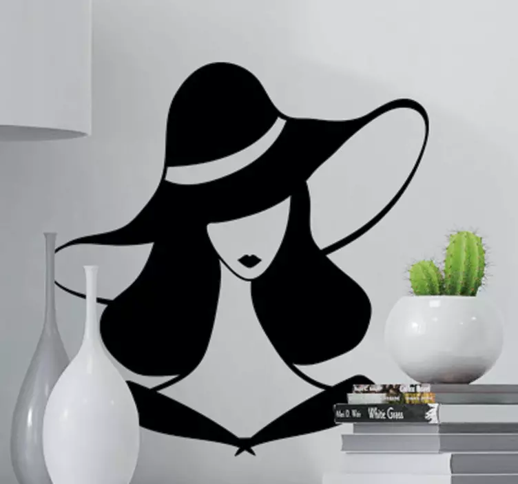 Silent elegance wall decal - TenStickers