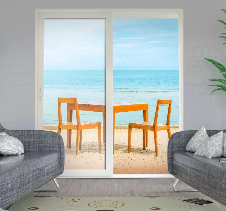 Terrace Trickster visual effects wall sticker - TenStickers