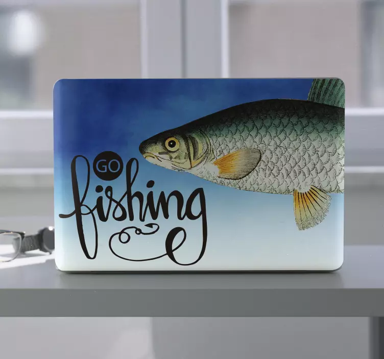 Vimba Carp laptop sticker - TenStickers