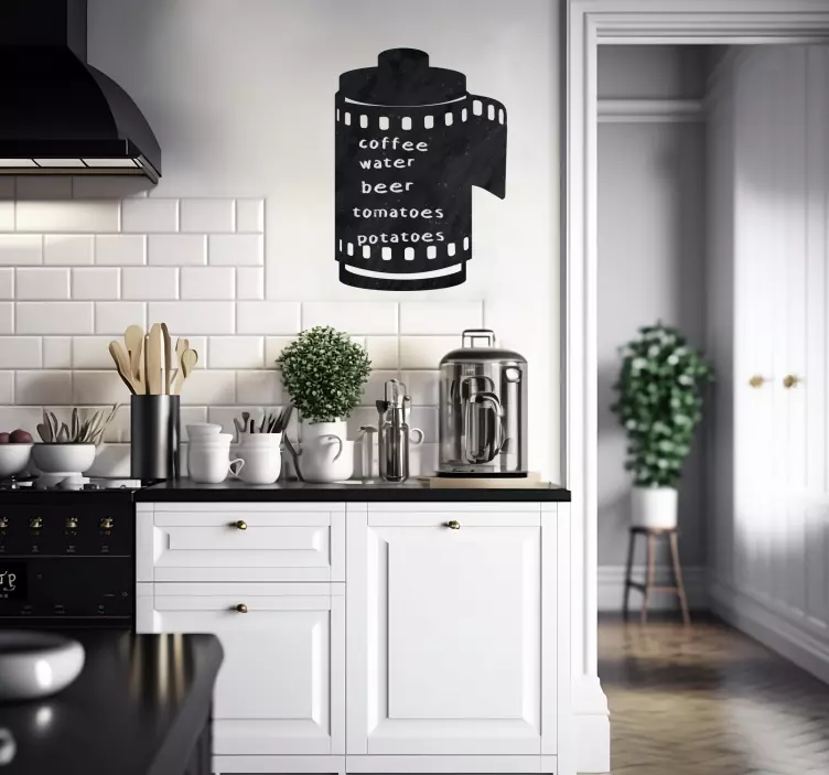 Vintage Photography Blackboard vintage stickers - TenStickers