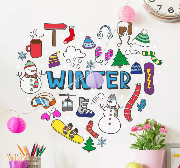 Winter Wall Sticker - TenStickers